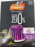 Gelatina sabor mora
