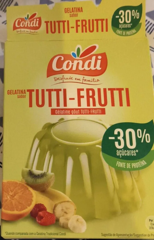 Gelatina TUTTI FRUTTI