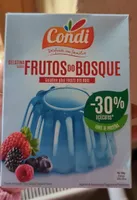 Gelatina frutos do bosque