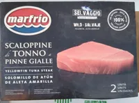 scaloppine di tonno pinne gialle