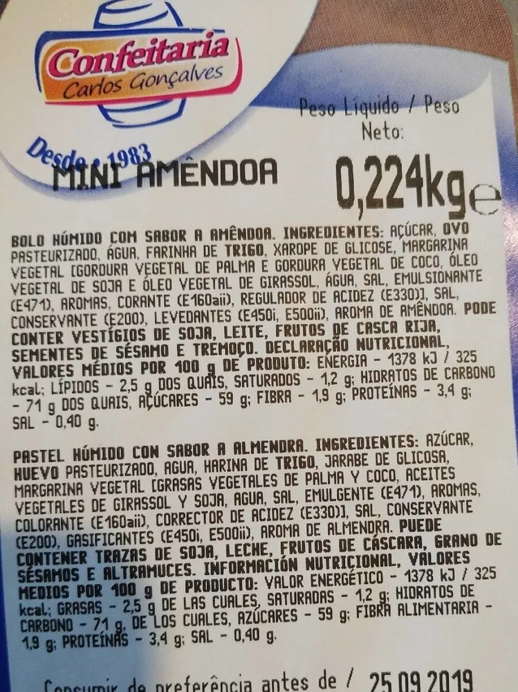 Mini amêndoa