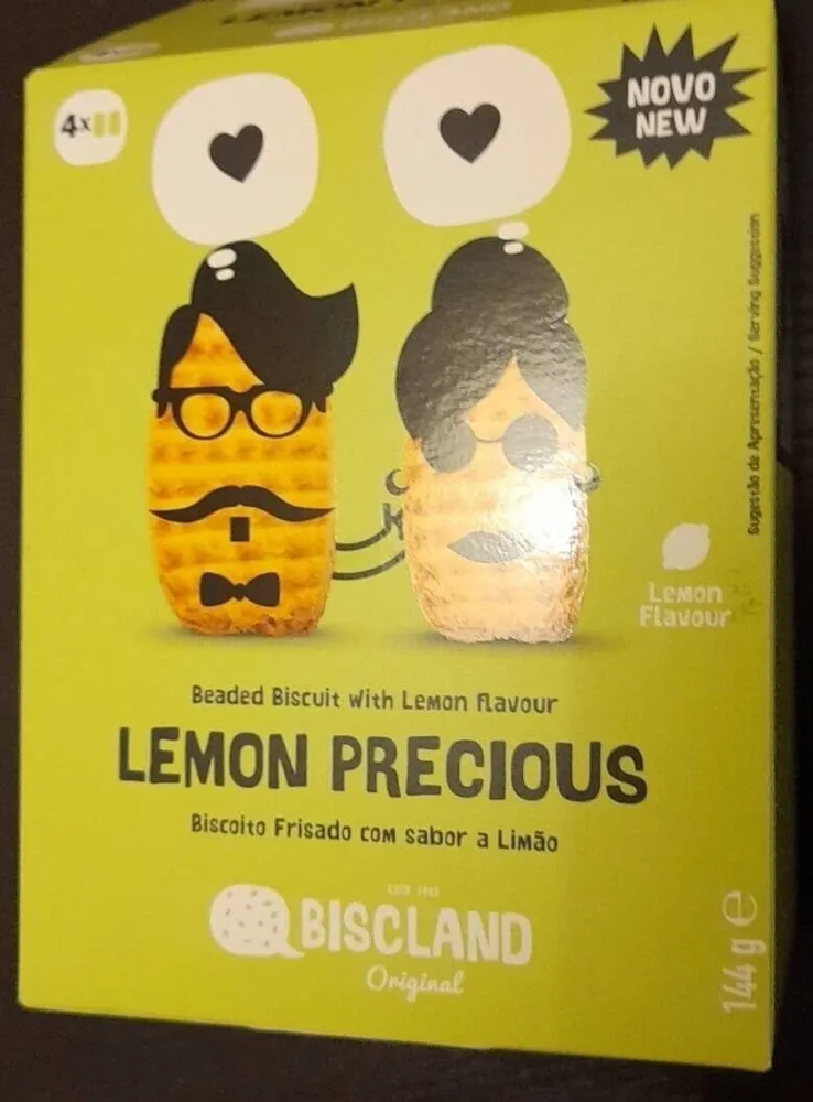 Biscuit frisé au goût de citron