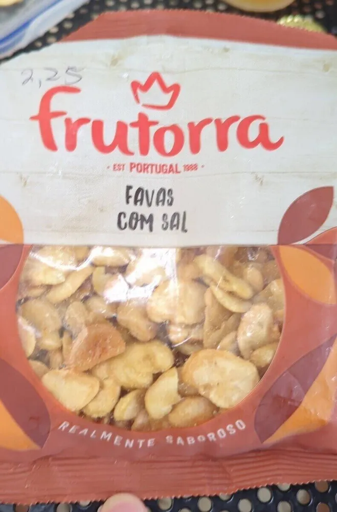 Favas com sal