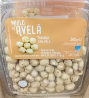 Miolo de Avelã Torrado sem Pele