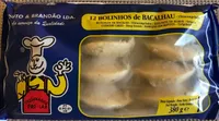 12 bolinhos de bacalhau