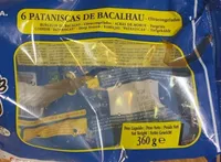 Pataniscas de bacalhau