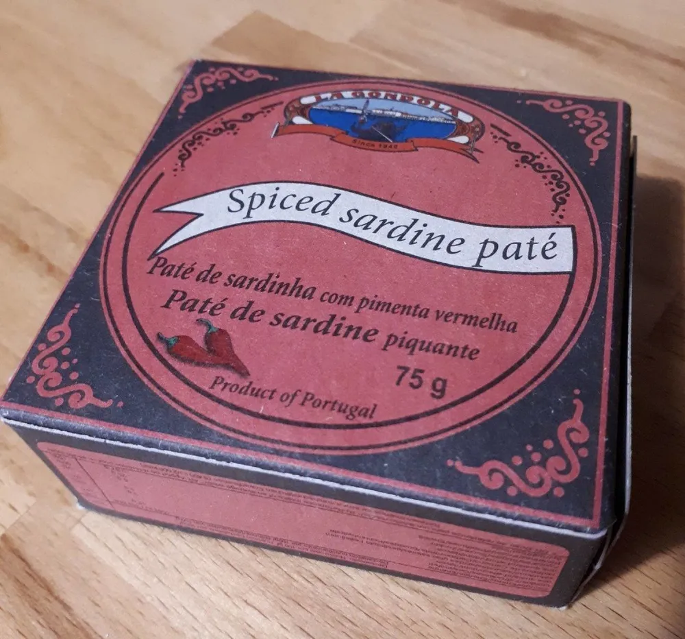 Patê De Sardinha piquante