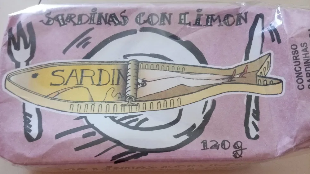 Sardinas con limón