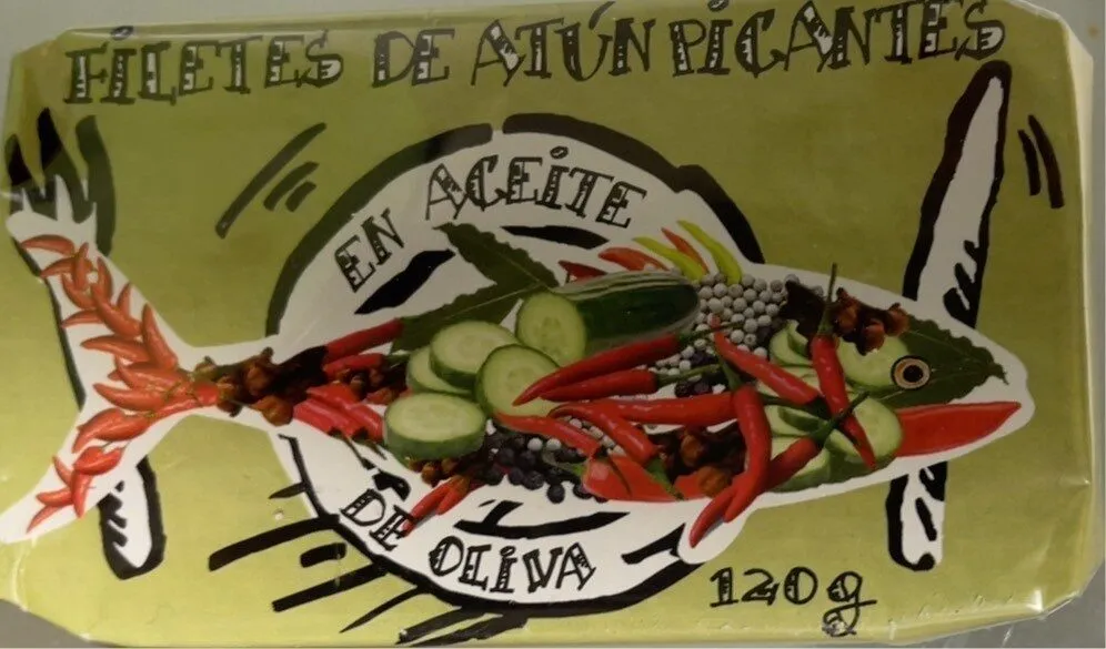 Filetes de atún picantes