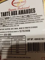 Tarte aux amandes