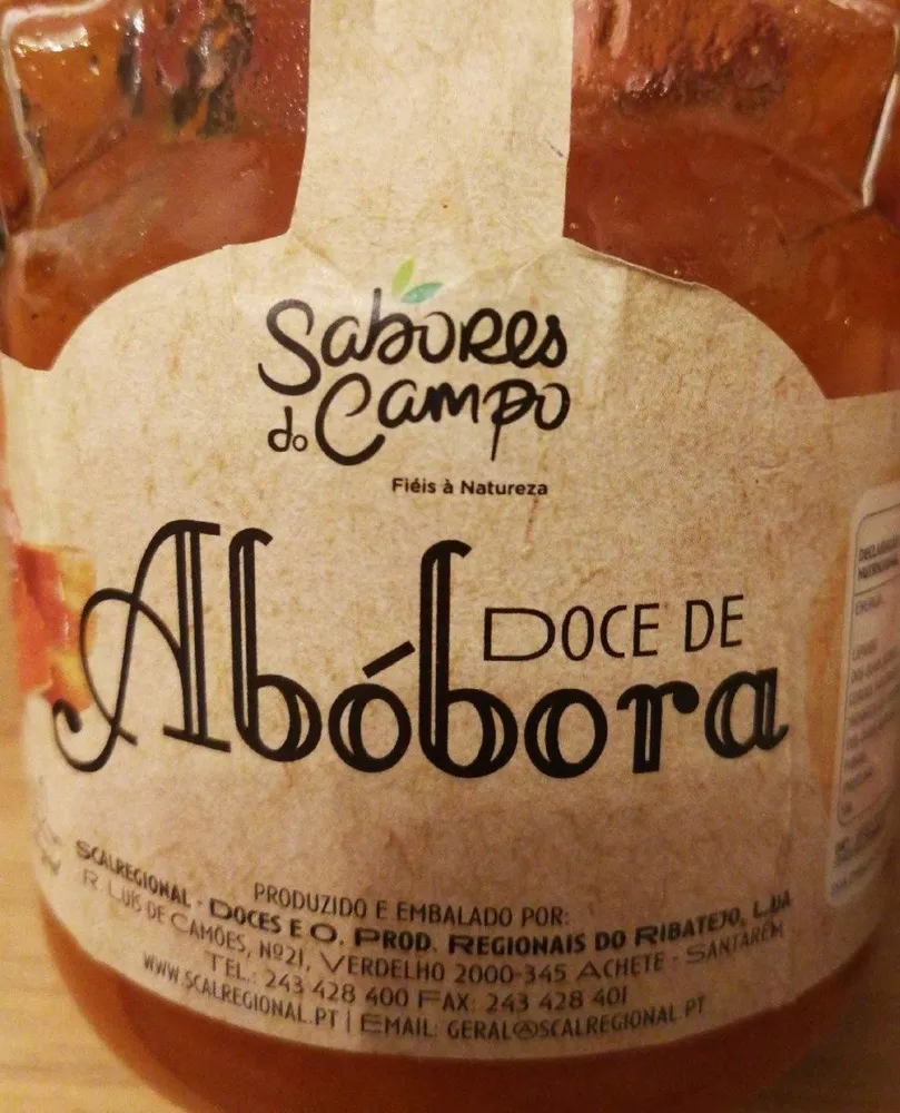 Doce de Abobora