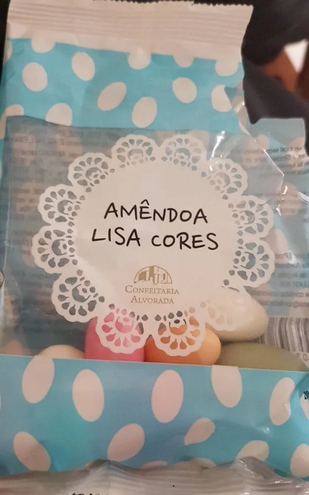 Amêndoa lisa cores