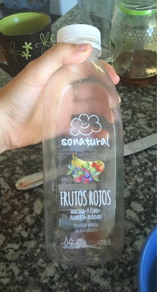 Zumo de frutos rojos sólo con fruta fresca