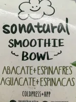 Smoothie bowl aguacate + espinacas