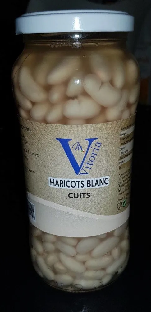 Haricots blancs cuits