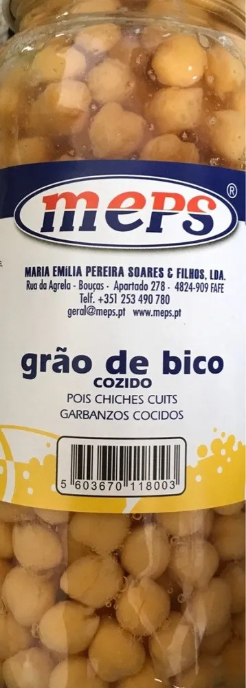 Pois chiches cuits
