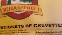 Beignets de crevettes