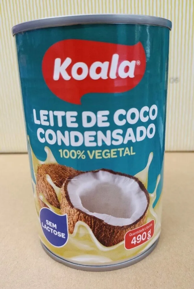 Leche de coco condensada