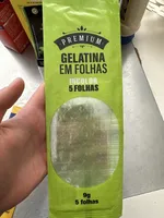 Gelatina Em Folhas Incolor Premium