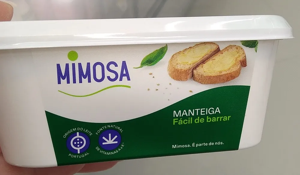 Manteiga Fácil de barrar