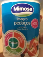 Magro pedaços + cereais frutos silvestres