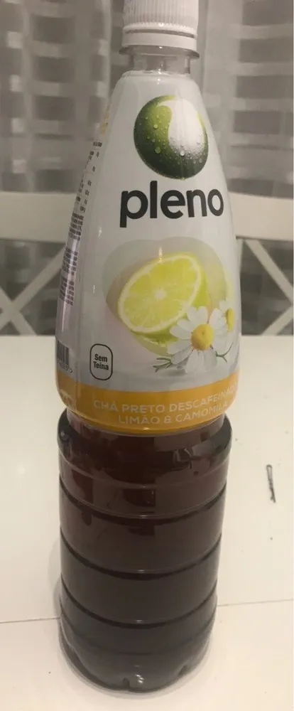Cha preto descafeinado, limão & camomila