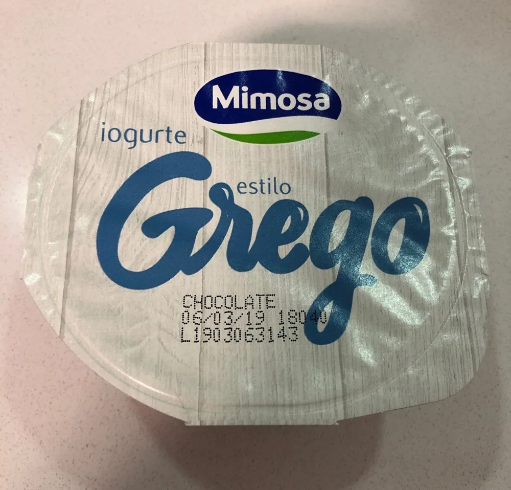 Iogurte estilo grego chocolatr