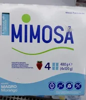 Iogurte Magro Aromatizado com Sabor a Morango