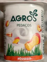 Iogurte com Pedaços de Pêssego