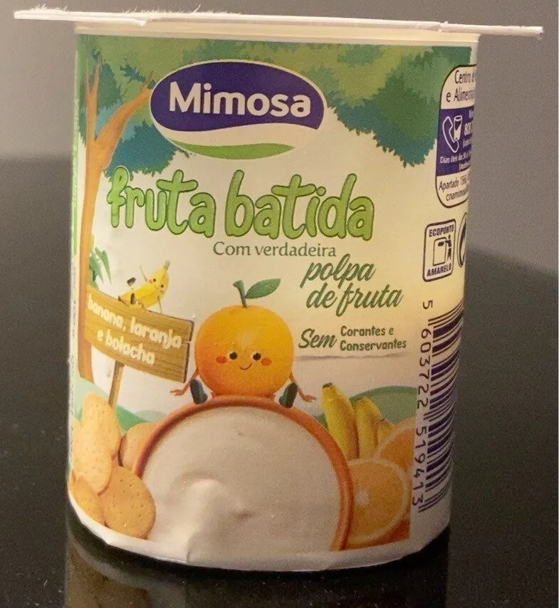 Iogurte fruta batida