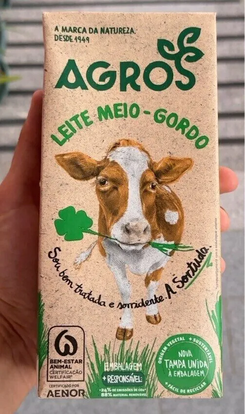 Leite Meio - Gordo