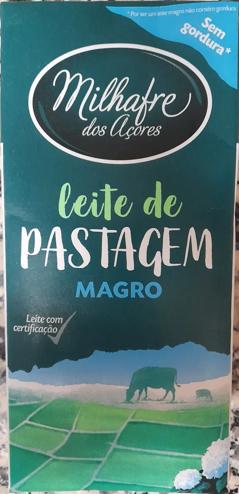 Leite de Pastagem Magro