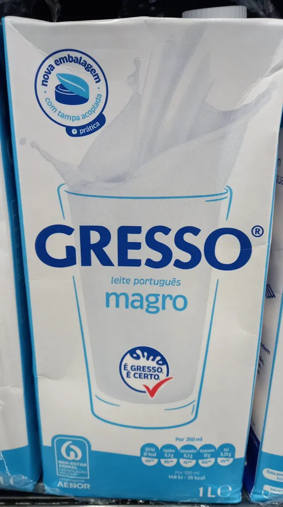 leite português magro