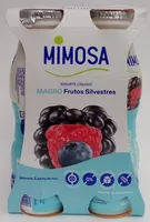 Iogurte líquido magro frutos silvestres