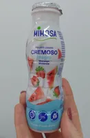 Iogurte líquido cremoso magro morango melancia