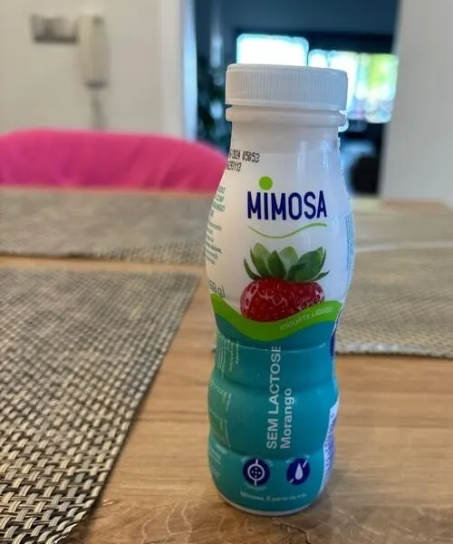 Sem lactose morango