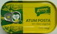 Atum Posta em óleo vegetal