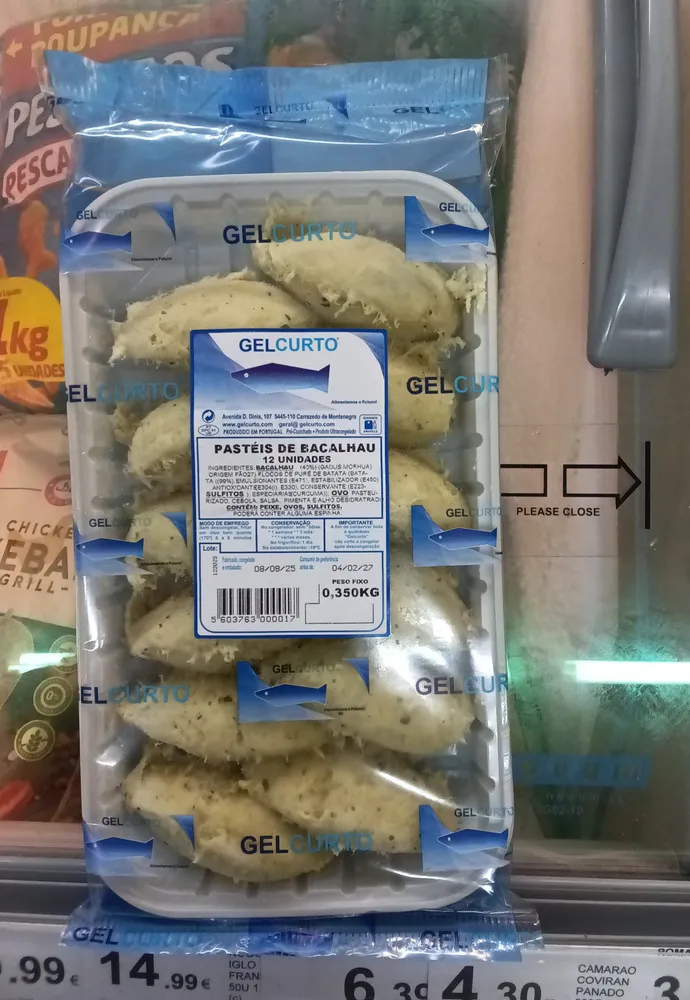 pastéis de bacalhau gelcurto