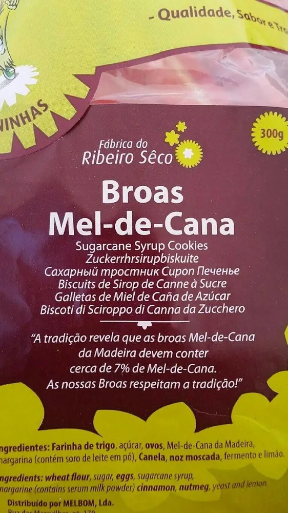Broas Mel-de-cana