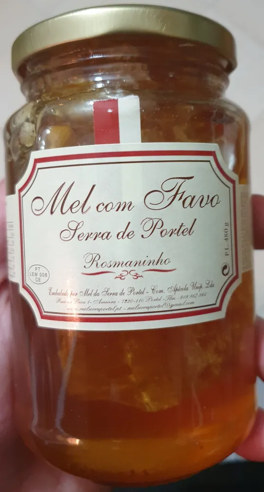 Mel com Favo Terra de Portel Rosmaninho