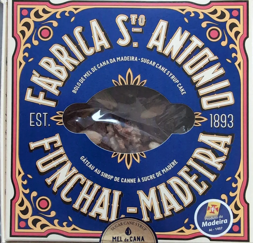 Bolo de mel de cana de Madeira