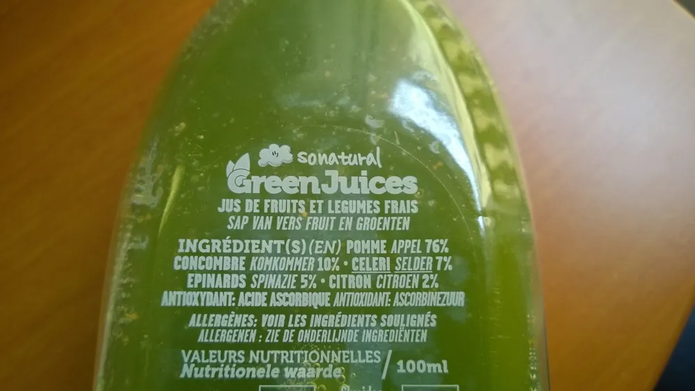 Jus De Concombre Celeri Et Pomme