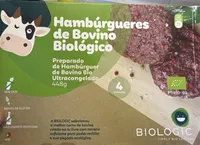 Hambúrgueres de Bovino Biológico