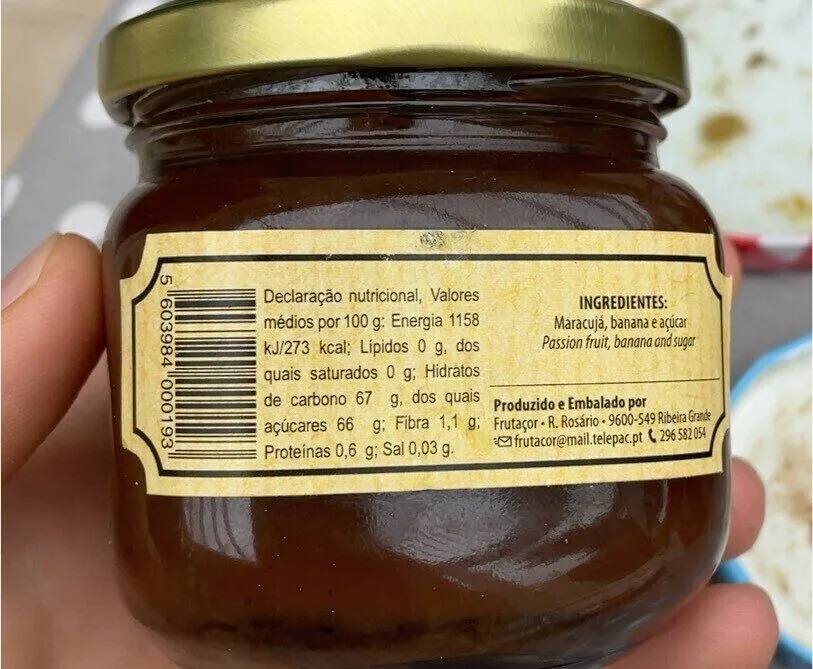 Confiture de fruit de la passion