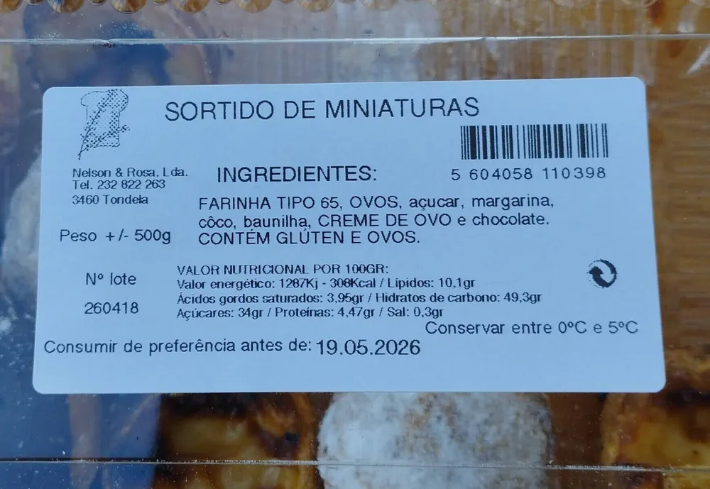 Sortidos de miniaturas