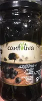 Cantoliva Olives noires dénoyautées