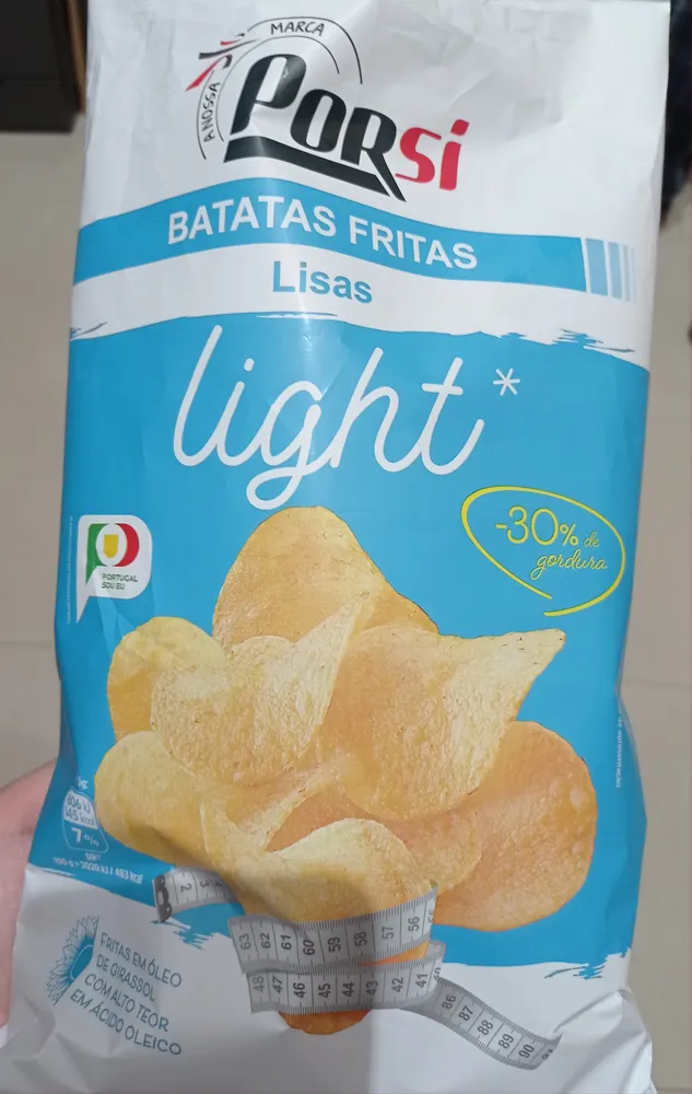 Batatas Fritas Lisas Light*