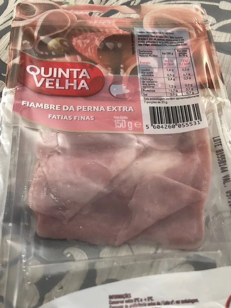 Fiambre da Perna Extra Fatias Finas