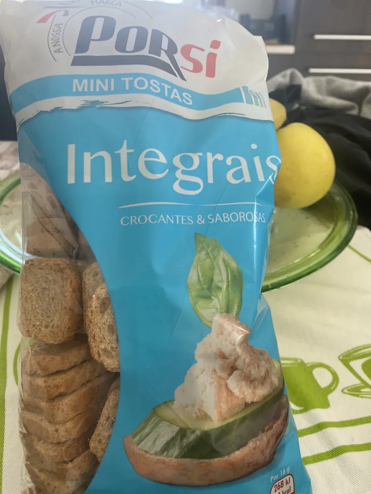 Mini Tostas Integrais