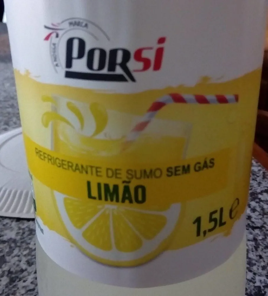 Refrigerante de Sumo sem Gás Limão